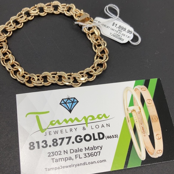 Charm Bracelet 14k     21.20 g of yellow Gold - Picture 8 of 10